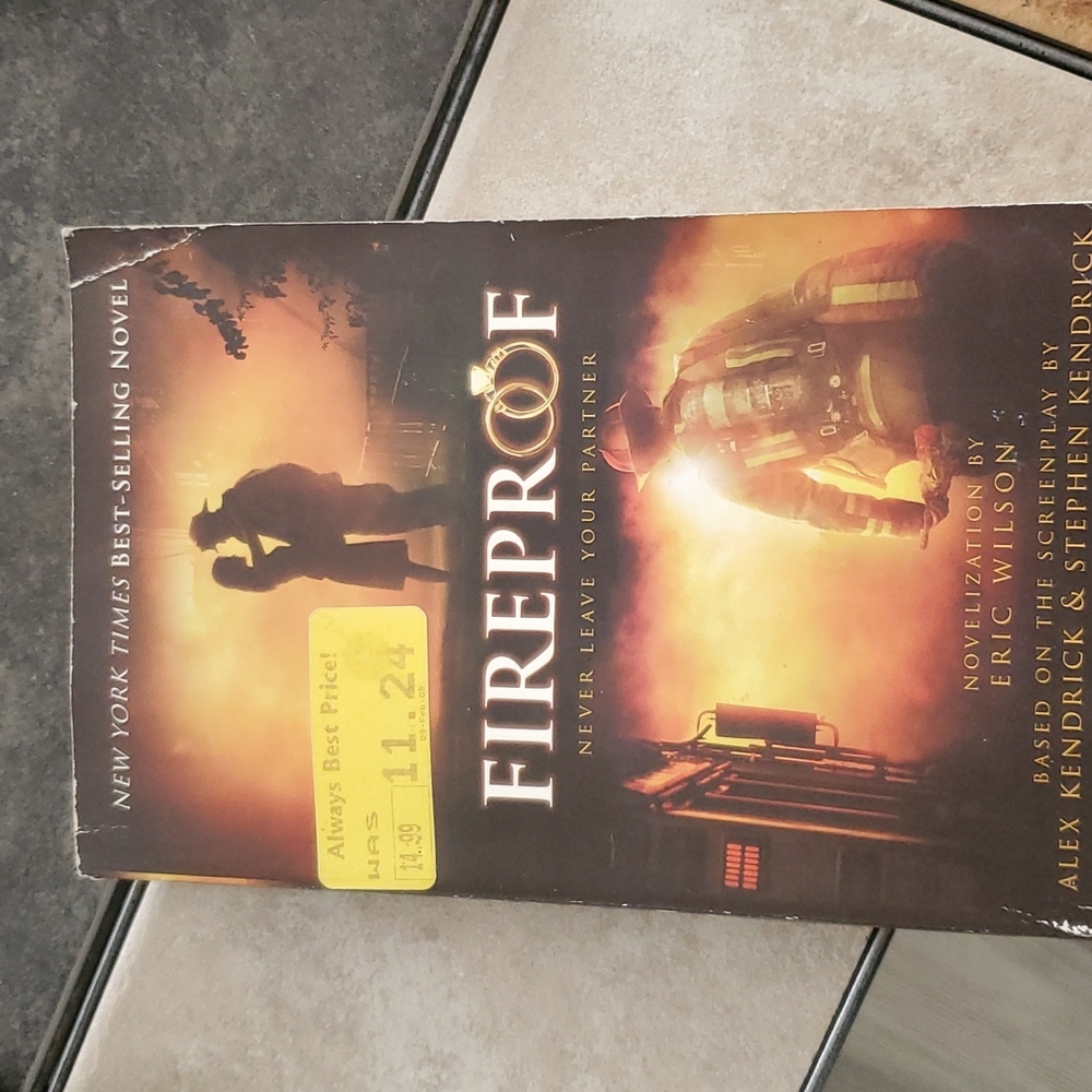 Fireproof soft back book